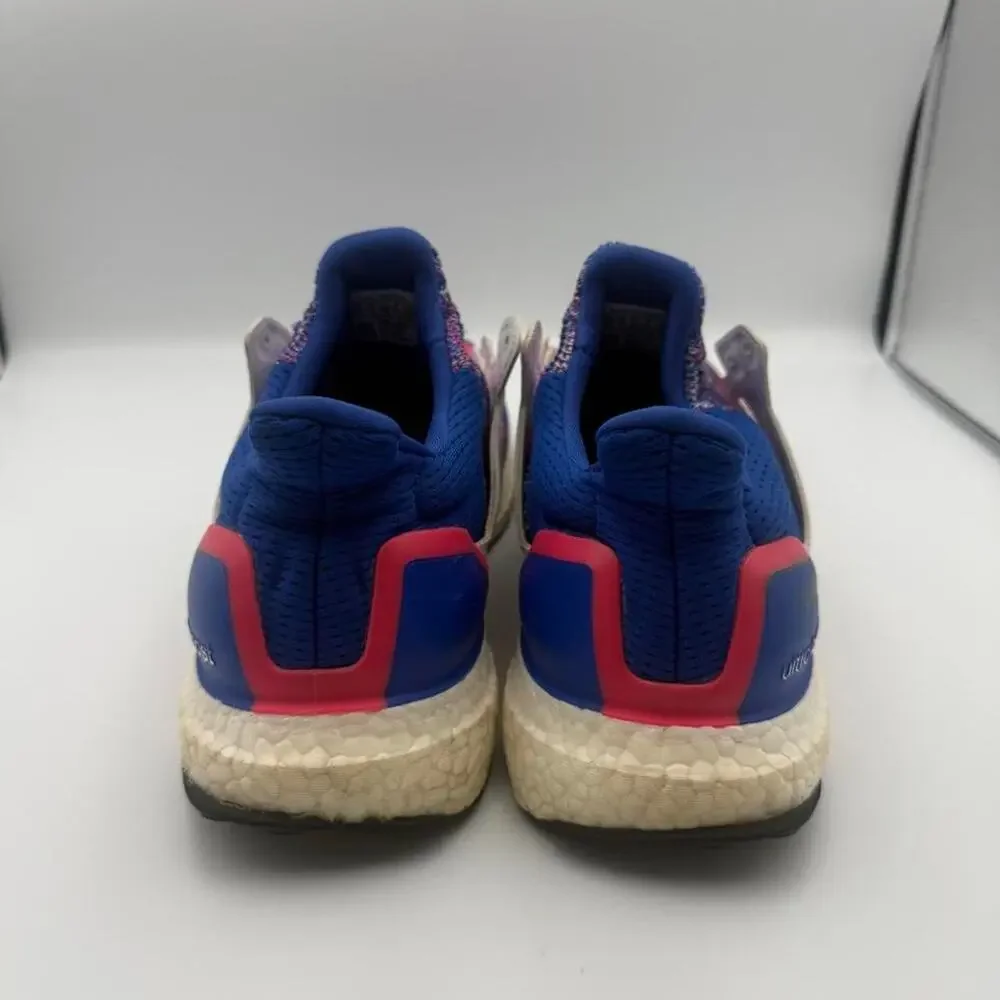Adidas Ultra BOOST Ultraboost Multi-color Blue White Pink EG8107 Men's Size 11.5